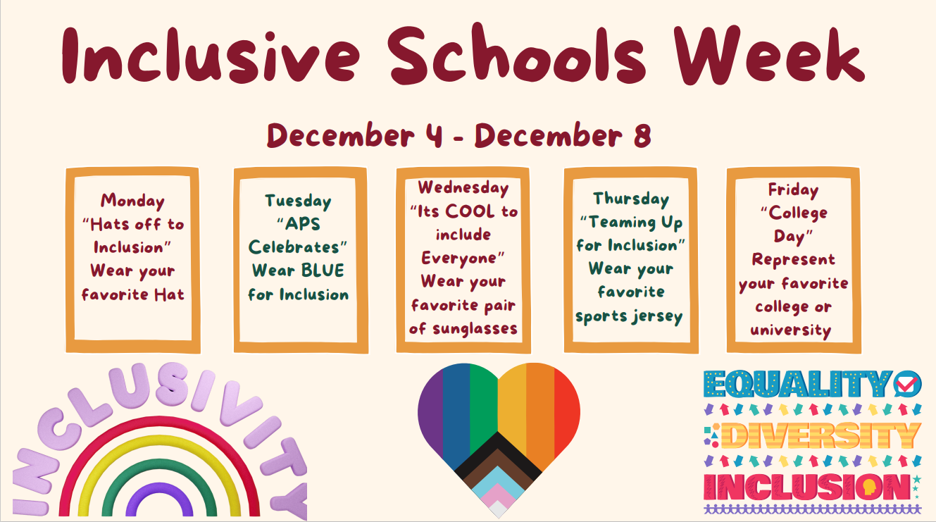  Inclusive Schools Week